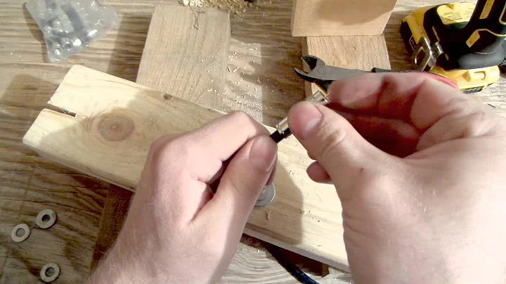 Attaching a coaxial connector WITHOUT special tools!