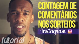 Instagram Giveaway - Comment Count (Tutorial)