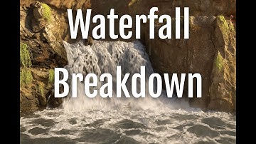 💧 Realistic Waterfall Simulation in HoudiniFX Breakdown | Karma Rendering 🌄