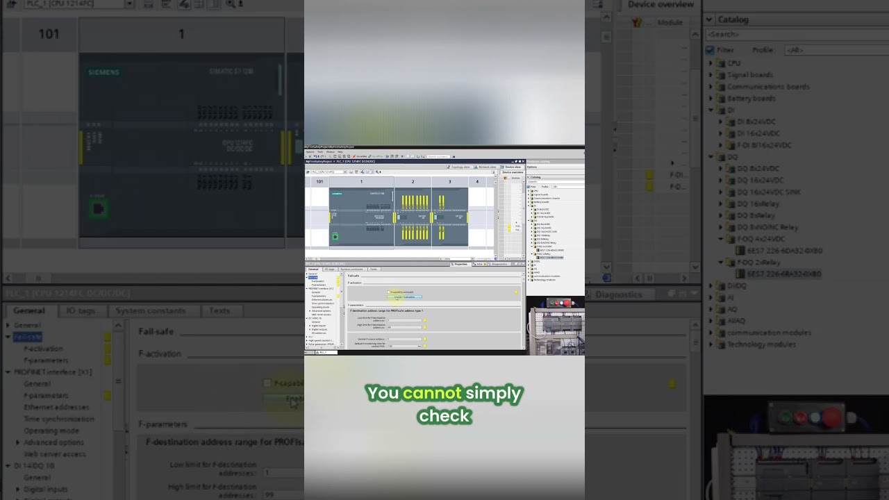 PLC IP Setup & Functional Safety Activation Guide TIA Portal