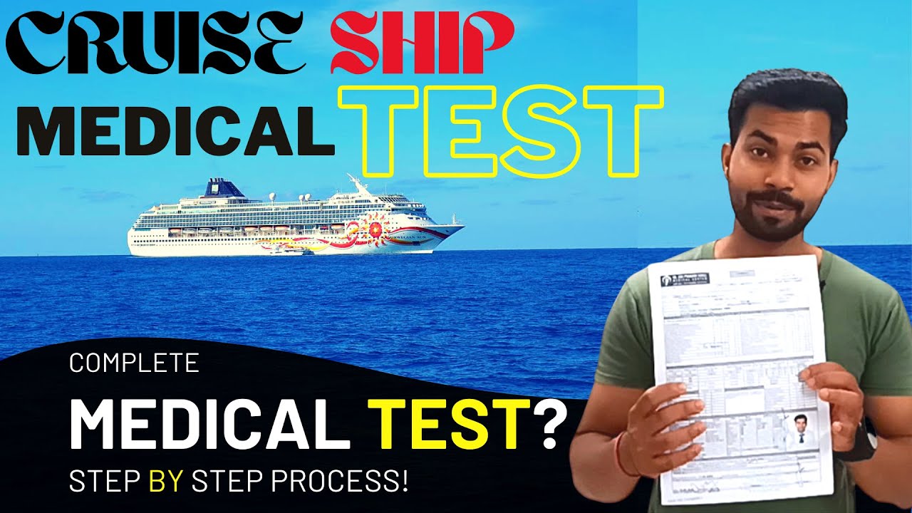cruise medical test