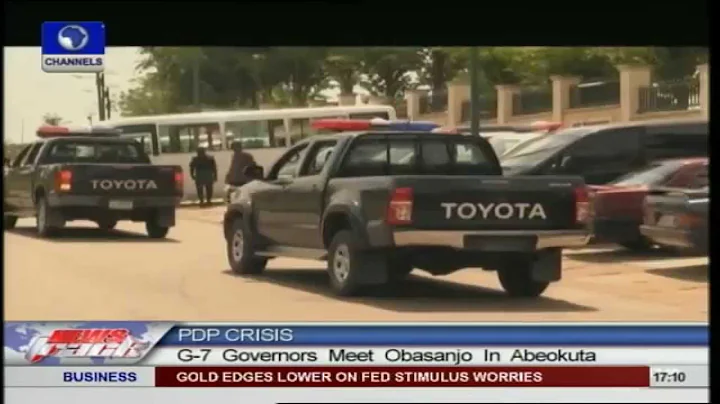 PDP Crisis:G-7 governors meet Obasanjo in Abeokuta