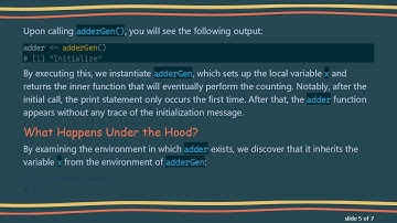Understanding How an Environment Remembers in R