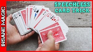 Amazing Visual Card Trick that will leave your spectators SPEECHLESS | Insane Card Trick Revealed