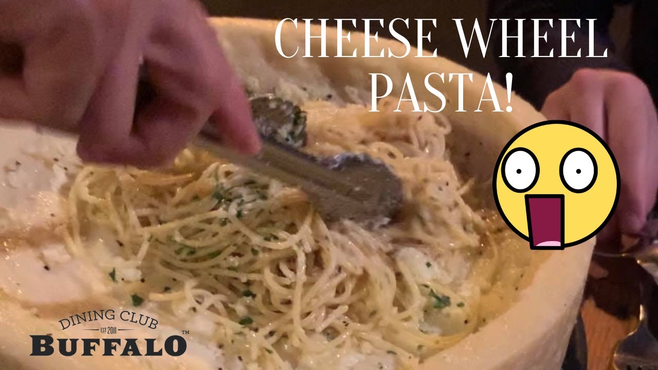 Buffalo Dining Club Sydney Cheese Wheel Pasta Youtube