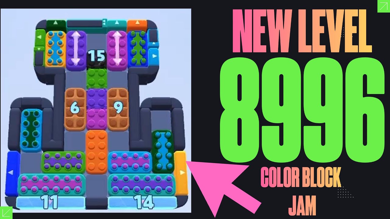 Color Block Jam Level 8996 – Fast Walkthrough & Full Solution 🧩 - YouTube