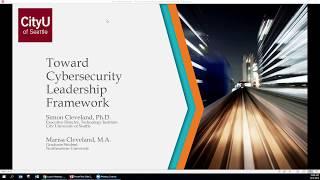 Toward Cybersecurity Leadership Framework