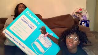 Unboxing Fisher Price Soothing Motions Bassinet