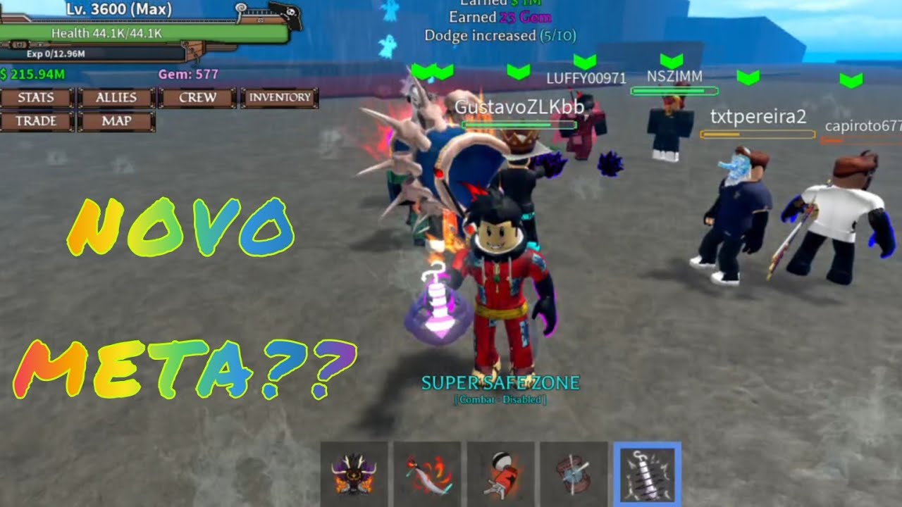 Testei a Venom despertada no Sea!! Em busca das novas espadas, acessórios e do t4 no King Legacy