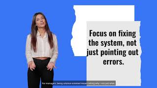 Solution Oriented Training Managers Version