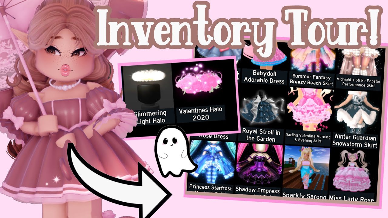 My Updated Inventory Tour! *WOW* Roblox Royale High! - YouTube