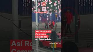 Robo de compras navideñas en Buenavista - N+ #inseguridadenmexico #robos #asalto #cdmx #nmas
