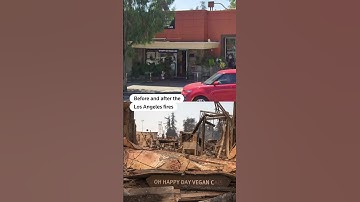 A before-and-after look at LA #fire damage