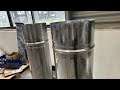 Hogi Automatic reinforcement rib stiffener processing machine for Duct pipe chimney cylinders
