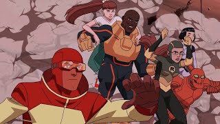 The Guardians FIGHT as a team -- Invincible Episode 5