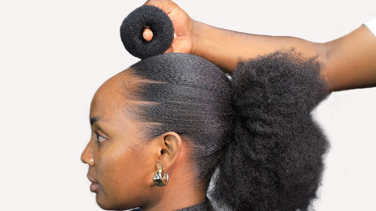 It’s My Birthday Natural Hairstyling Tutorial: Simple & Quick Art Style.