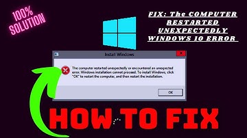 FIX - De computer is onverwacht opnieuw opgestart of er is een onverwacht Windows 10-foutprobleem...