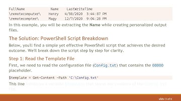 How to Replace Placeholders in Files Using PowerShell and CSV Data