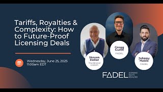 Tariffs, Royalties &amp; Complexity: How to Future-Proof Licensing Deals