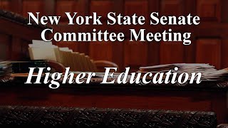 Senate Standing Committee on Higher Education - 02/10/20