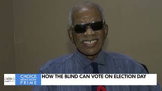 HOW THE BLIND CAN VOTE ON ELECTION DAY