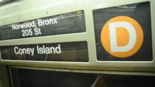Norwood-205th Street Bound R68 (D) Train Ride: 103rd Street To 174th-175th Street
