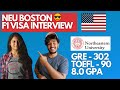 The Most Weird Question by Amazing Visa Officer! F1 Visa Interview Experience #1