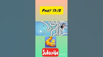 Snake.io - Fun Snake.io Games Gameplay walkthrough part 17.18 #snake #snake.io #gameplay