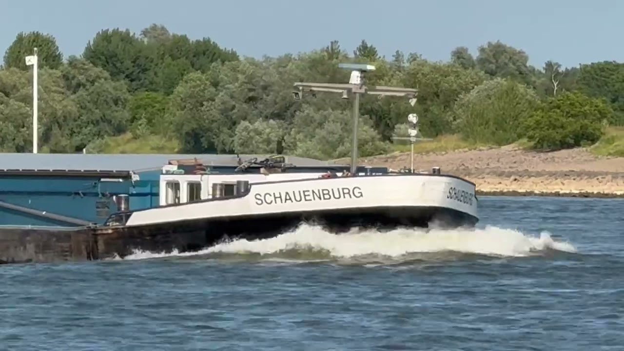 Best Cargo Boats on Dutch Rivers [Netherlands] #1