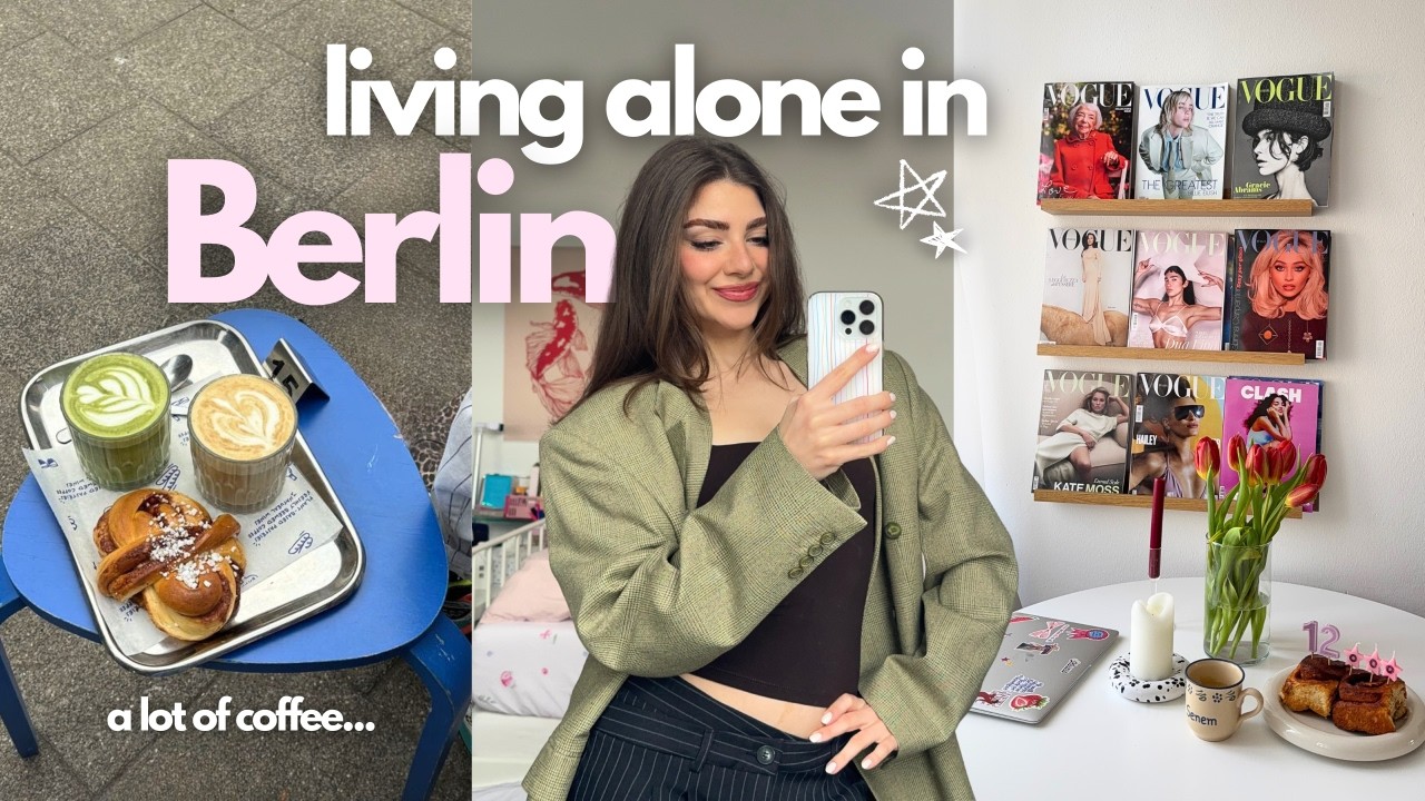 living alone diaries 🫐🥞 a lot of coffee, mental load, friends & celebrations