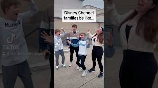 Disney channel families be like…😀✨@tyler_warwick #shorts #disney #sharpefamilysingers