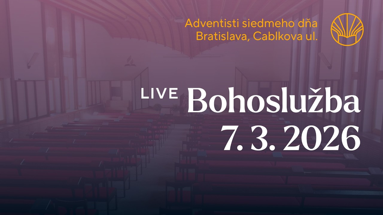 🔴 Bohoslužba 7. 3. 2026 • Pavel Moudrý – Prechádzka s Bohom
