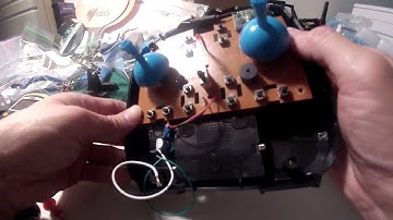 Quadcopter - JJRC X1 - Transmitter Lipo Battery Mod Part 4 - Buck Converter anchored