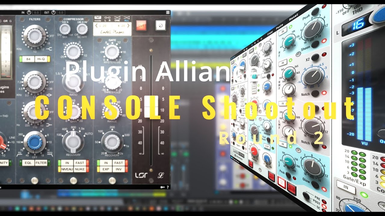 Which vst Console?  Plugin Alliance Console Shootout round 2 (Rock)