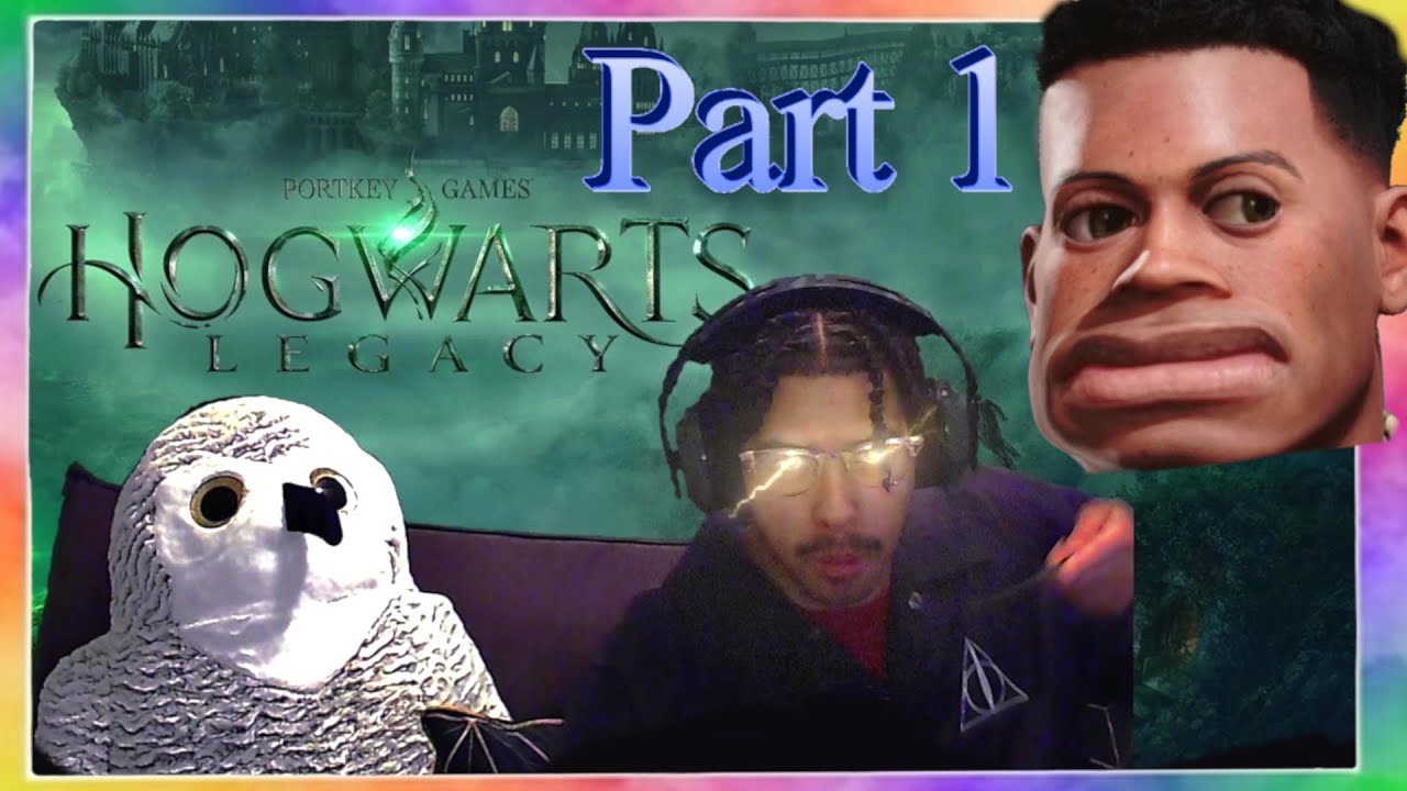 Light skin RIZZ on school grounds | Hogwarts Legacy Playthrough Part 1 ...