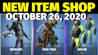 Fortnite New Item Shop Update - October 26, 2020 Fortnite Battle Royale