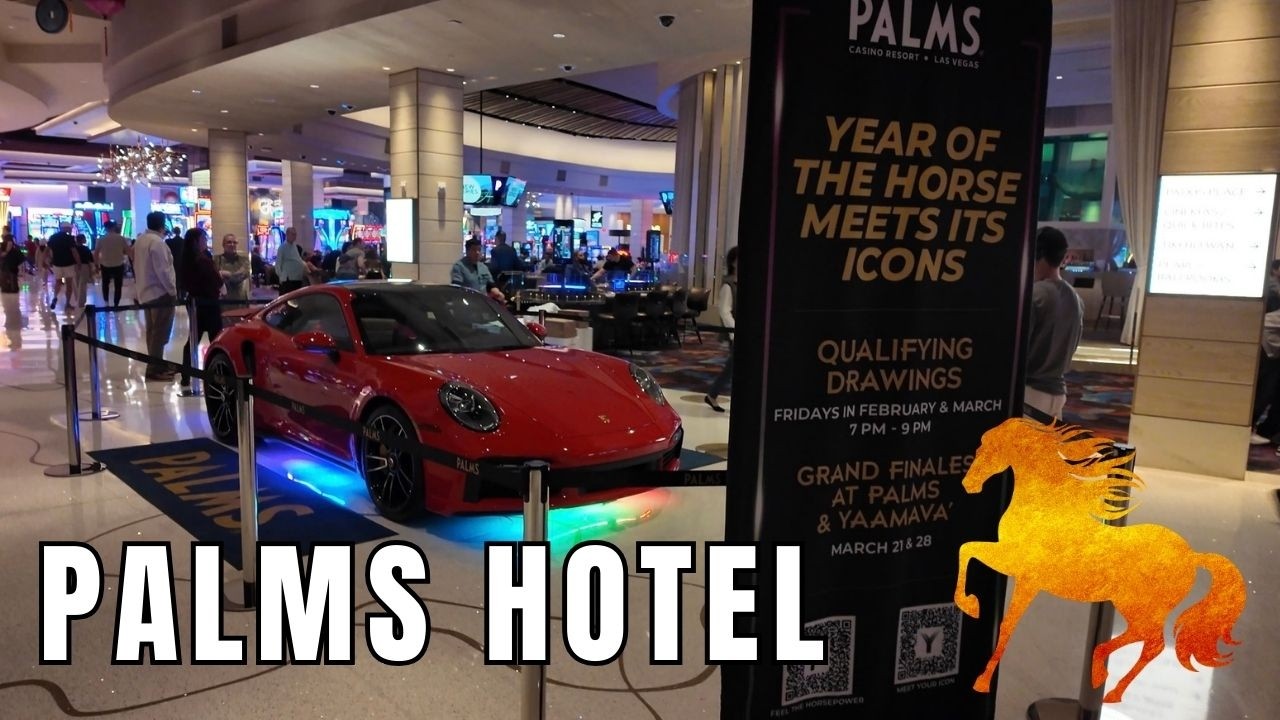 Курорт Palms Las Vegas отмечает Год Огненного Коня! Пешеходная экскурсия 2026 года.