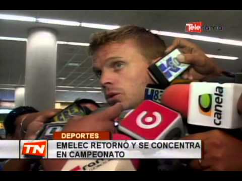Emelec retornó y se concentra en campeonato