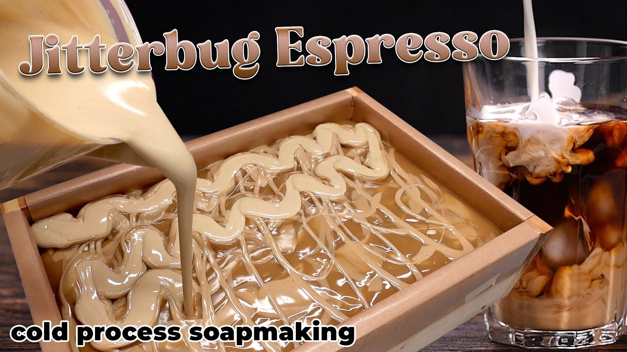 Making Jitterbug Espresso Soap! | MO River Soap
