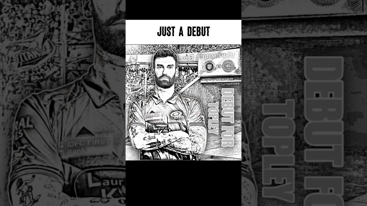 Mi vs Pbks x Qualifier 2 x Rees Topley