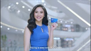 Shopping? Movies? Just dip or tap with your BDO Debit!