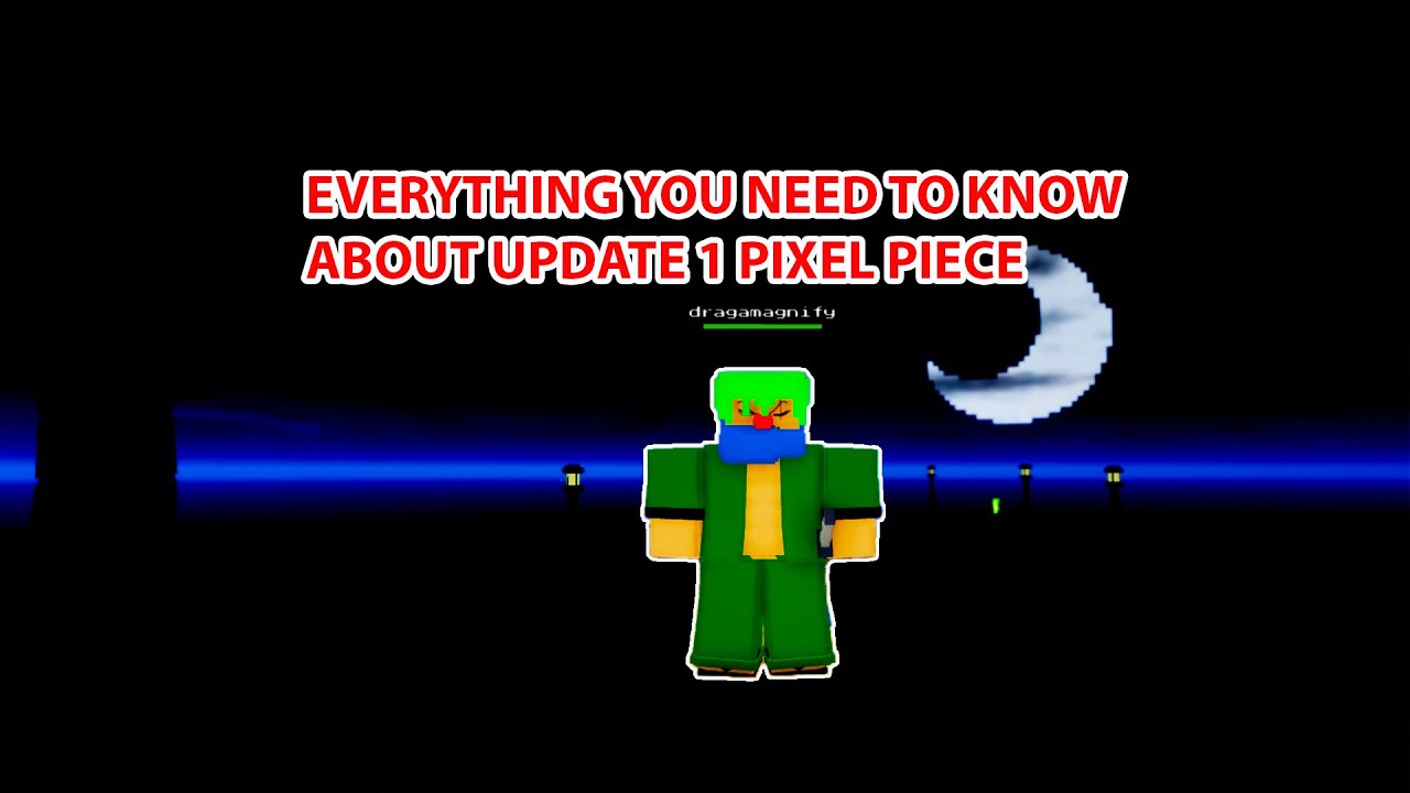 EVERYTHING YOU NEED TO KNOW ABOUT PIXEL PIECE UPDATE 1!!!!!!!!