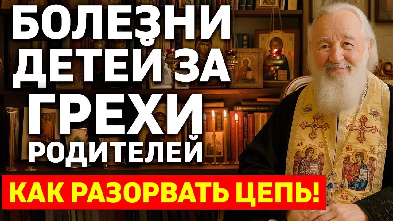 ЗА ЭТИ ГРЕХИ РОДИТЕЛЕЙ ДЕТИ РАСПЛАЧИВАЮТСЯ И БОЛЕЮТ до 7 поколений! Священнику открыто