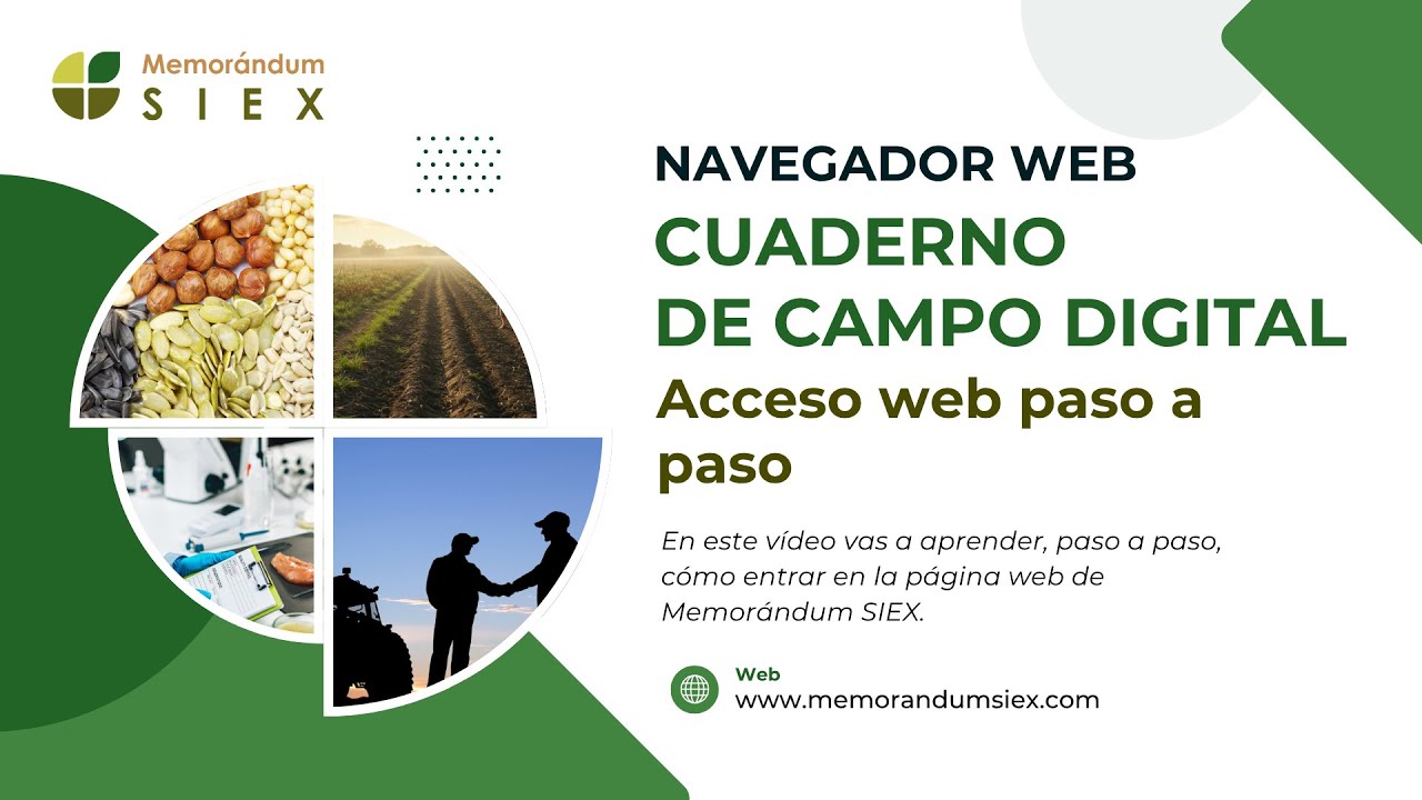 Tutorial WEB SIEX   Acceso web paso a paso