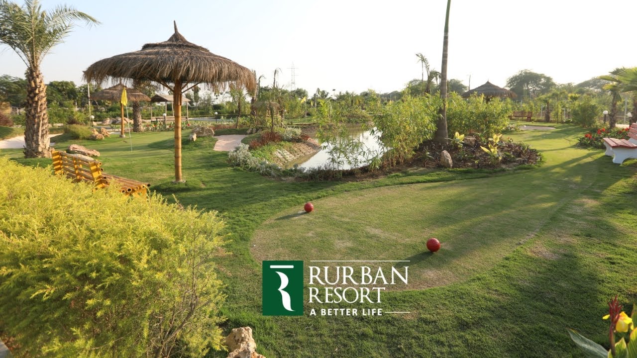 Experience putting golf course at Rurban Resort ! Best Resort near Delhi