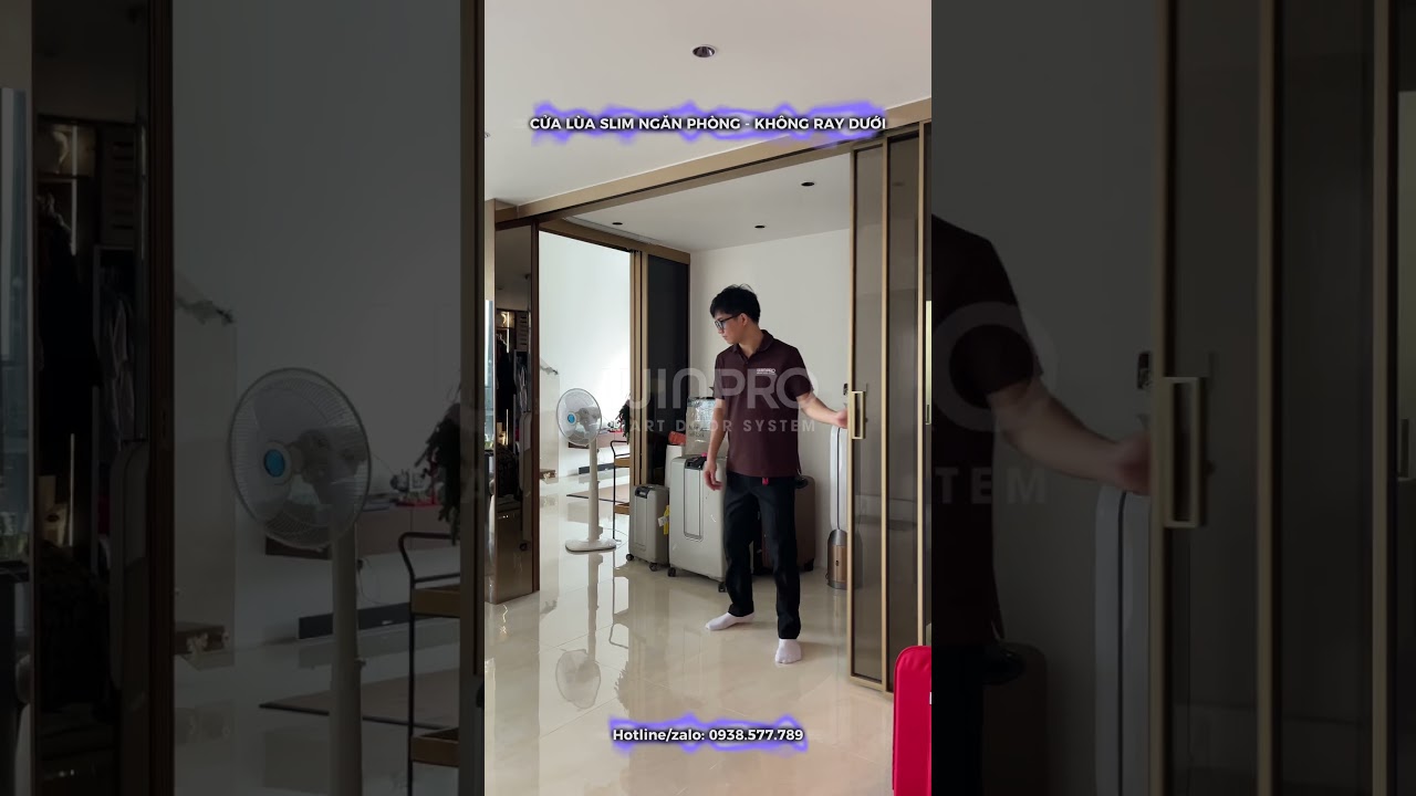 Cửa lùa slim cao cấp từ Wipro 