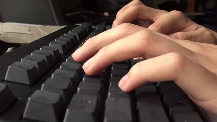 Topre Realforce 87U Typing Test