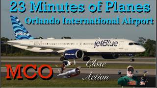 Up close and Loud Planespotting at Orlando International Airport (MCO) Heavies and More