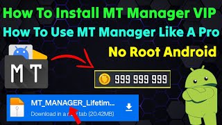 How To Install And Use MT MANAGER On Any Android No Root || 2026 screenshot 2