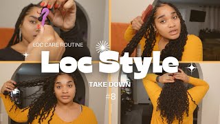 Loc Care Routine 🪴💆🏾‍♀️  #healthy #locs screenshot 4